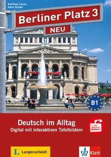 Berliner Platz 3 NEU Tafelbilder für Interactive Whiteboards: Deutsch im Alltag.Interaktive Tafelbilder Gesamtpaket auf CD-ROM