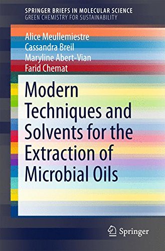 Modern Techniques and Solvents for the Extraction of Microbial Oils (SpringerBriefs in Molecular Science)