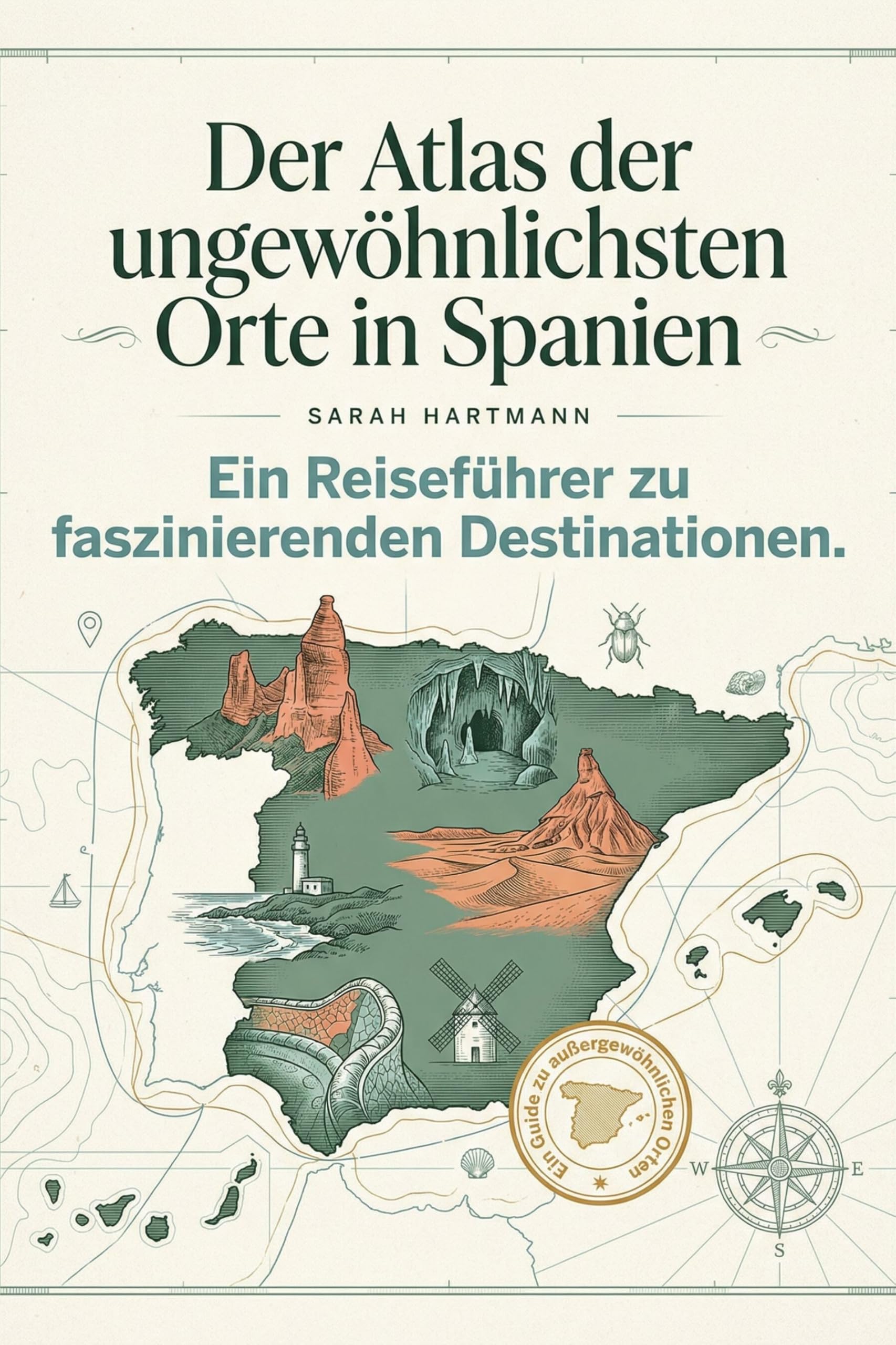Der Atlas der ungewöhnlichsten Orte in Spanien: Ein Reiseführer zu faszinierenden Destinationen. Der ultimative Guide für Entdecker und Abenteurer. Das perfekte Geschenk für Spanien-Urlauber