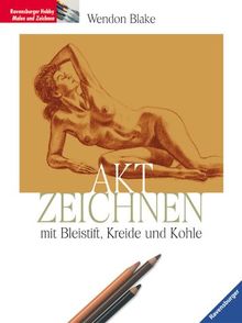 Aktzeichnen mit Bleistift, Kreide und Kohle