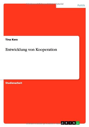 Entwicklung von Kooperation
