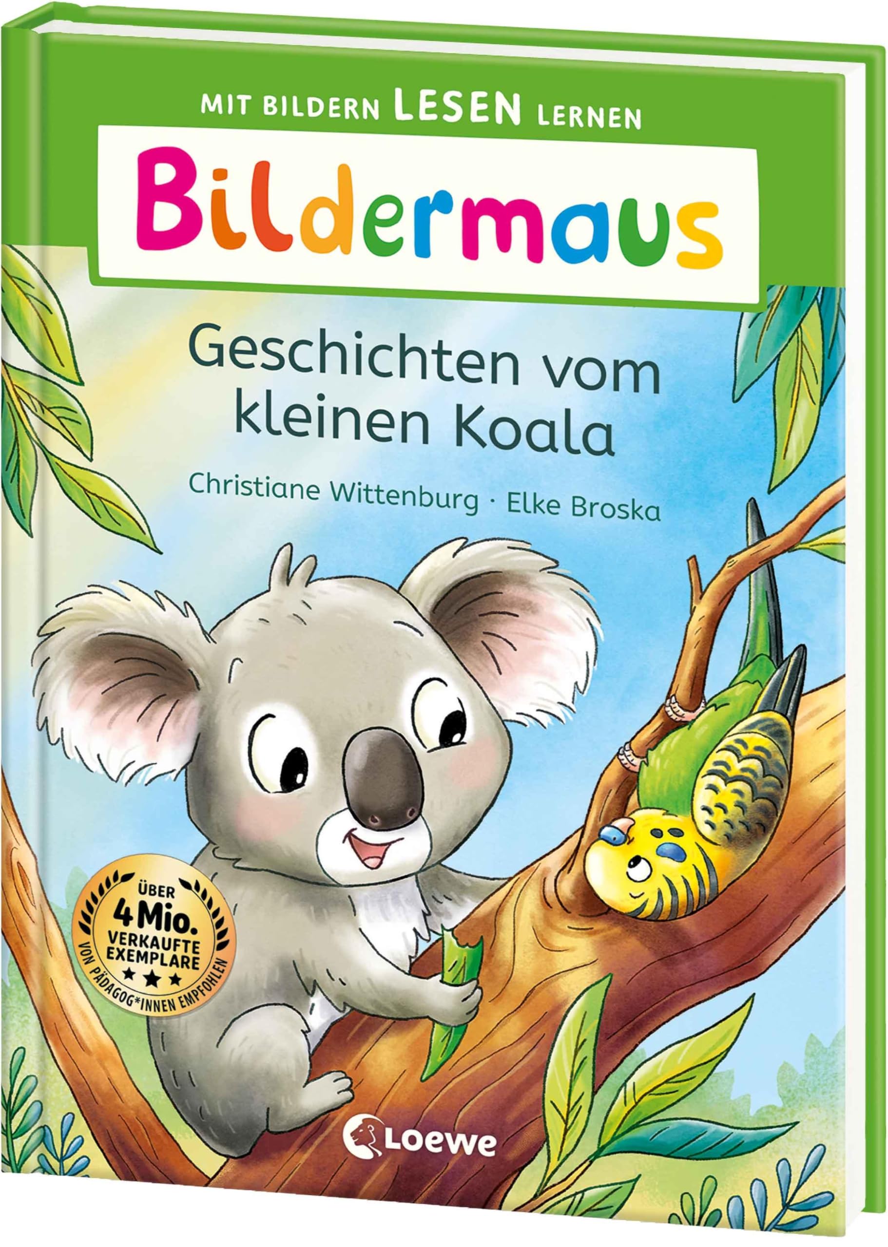 Bildermaus - Geschichten vom kleinen Koala: Mit Bildern lesen lernen - Ideal für die Vorschule und Leseanfänger ab 5 Jahren - Mit Leselernschrift ABeZeh