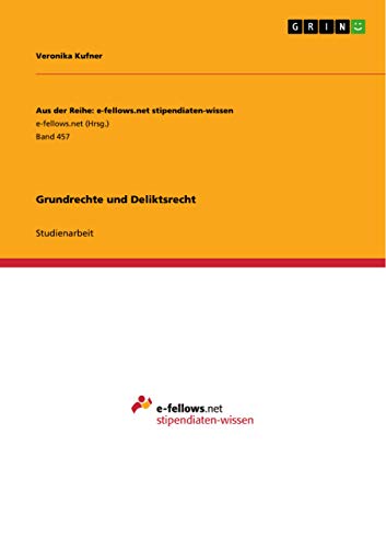 Grundrechte und Deliktsrecht
