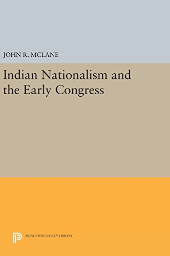 Indian Nationalism and the Early Congress (Princeton Legacy Library)