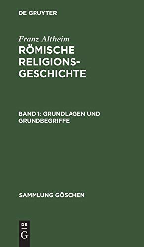 Grundlagen und Grundbegriffe (Sammlung Göschen, 1035, Band 1035)