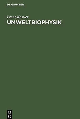Umweltbiophysik: Eine Einführung