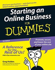 Starting an Online Business For Dummies (For Dummies (Lifestyles Paperback))