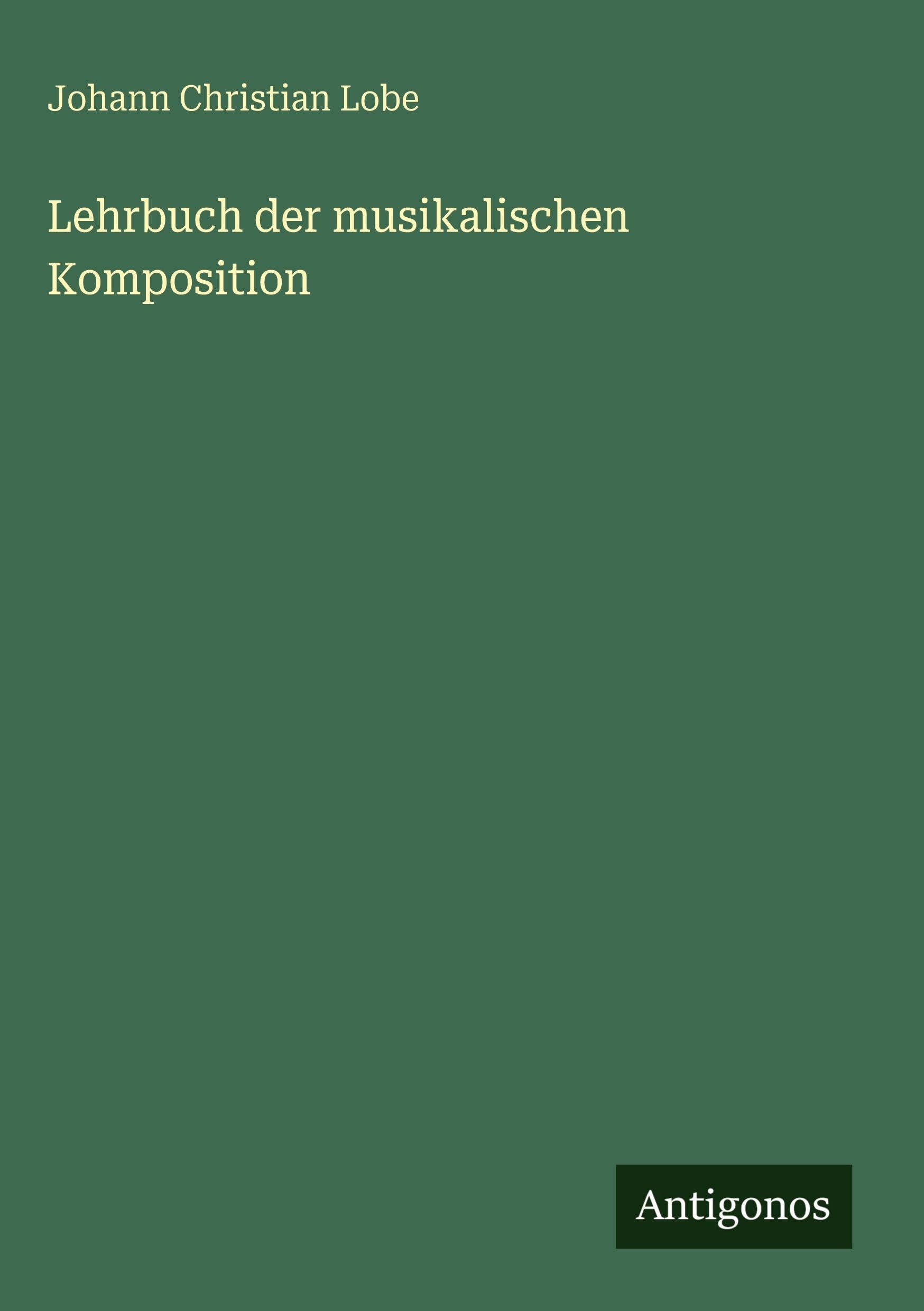 Lehrbuch der musikalischen Komposition