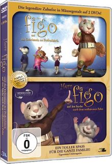 Herr Figo und das Geheimnis der Perlenfabrik / Herr Figo auf der Suche nach dem verlorenen Zahn (2 DVDs)