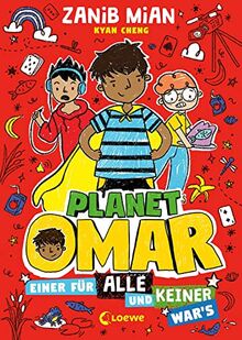 Planet Omar (Band 4) - Einer für alle und keiner war's: Lustiger Comic-Roman für Kinder ab 8 Jahren