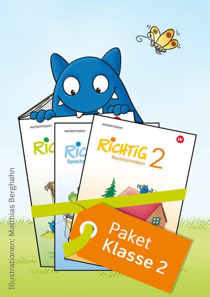 RICHTIG Lesen / Die RiCHTiG Reihe: Ausgabe 2018 / Paket Klasse 2: RiCHTiG Lesen 2 / RiCHTiG Rechtschreiben 2 / RiCHTiG Sprache untersuchen 2 (RICHTIG Lesen: Ausgabe 2018)