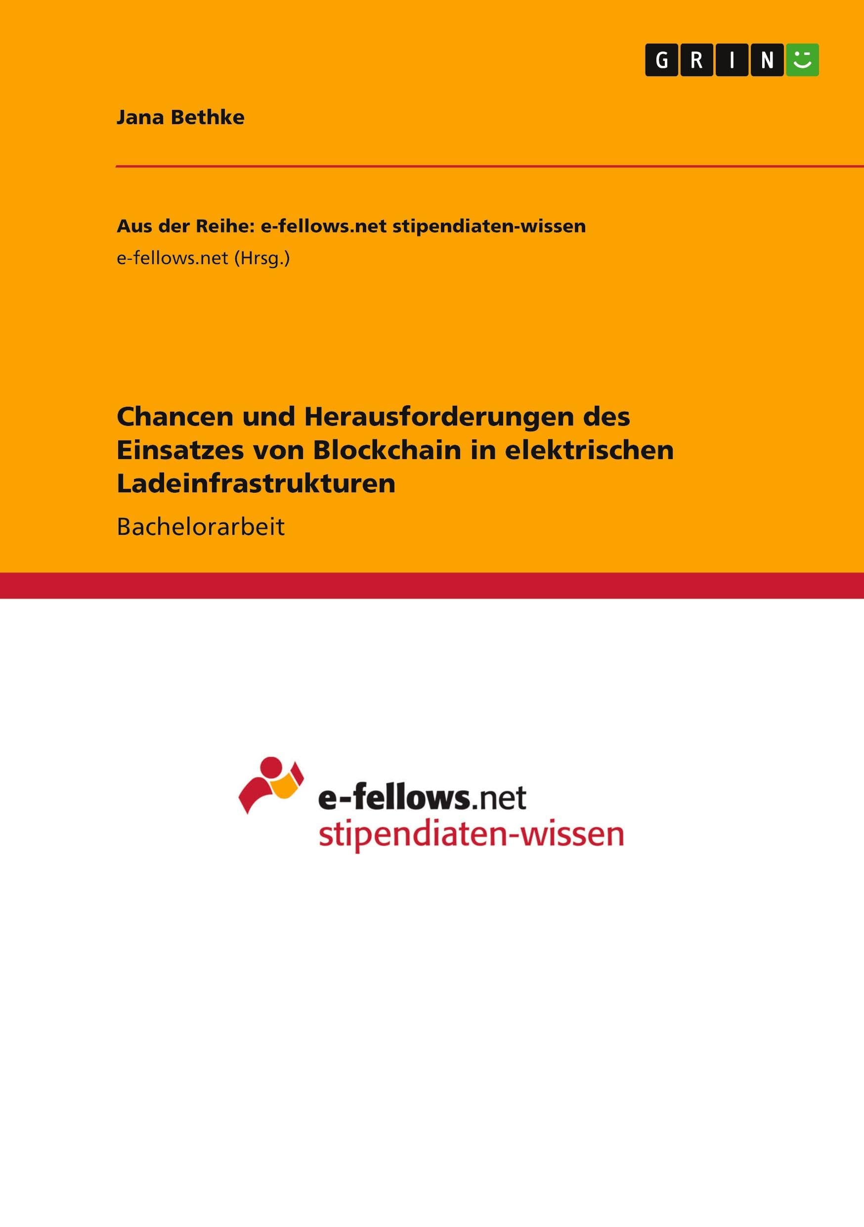 Chancen und Herausforderungen des Einsatzes von Blockchain in elektrischen Ladeinfrastrukturen
