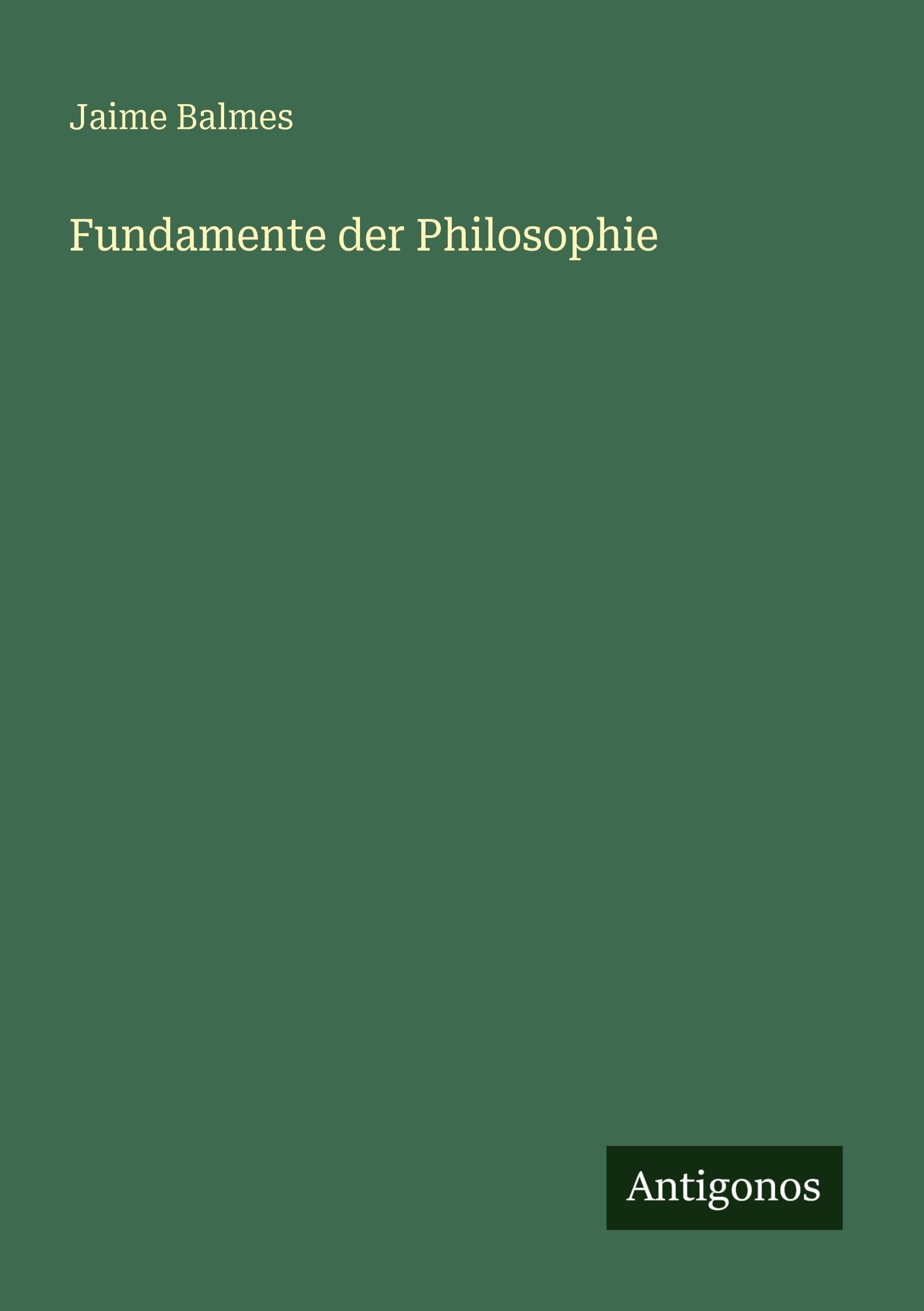 Fundamente der Philosophie