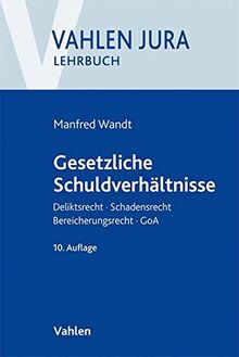 Gesetzliche Schuldverhältnisse: Deliktsrecht, Schadensrecht, Bereicherungsrecht, GoA