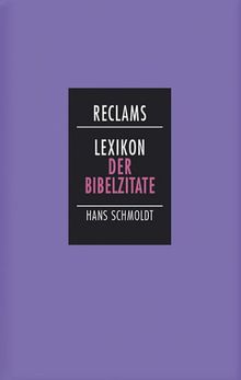 Reclams Lexikon der Bibelzitate