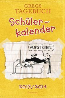 Gregs Tagebuch - Schülerkalender 2013-14