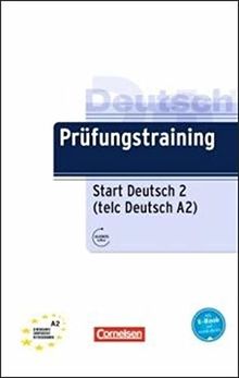 Prüfungstraining DaF: A2 - telc Deutsch A2: Übungsbuch mit Audio- und Lösungs-Download