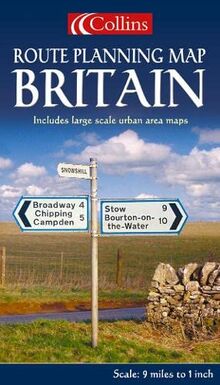 Britain, Route Planning (Collins Route Planning Map)