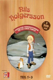 Die Wunderbare Reise des kleinen Nils Holgersson mit den Wildgänsen, Teil 01 - 03 [3 DVDs] von Hisajuki Toriumi  | DVD | Zustand gut
