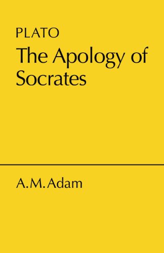 Adela Plato Apology Of Socrates (Cambridge Elementary Classics, Greek)