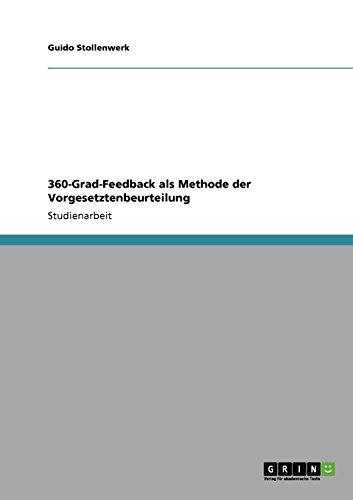 360-Grad-Feedback als Methode der Vorgesetztenbeurteilung