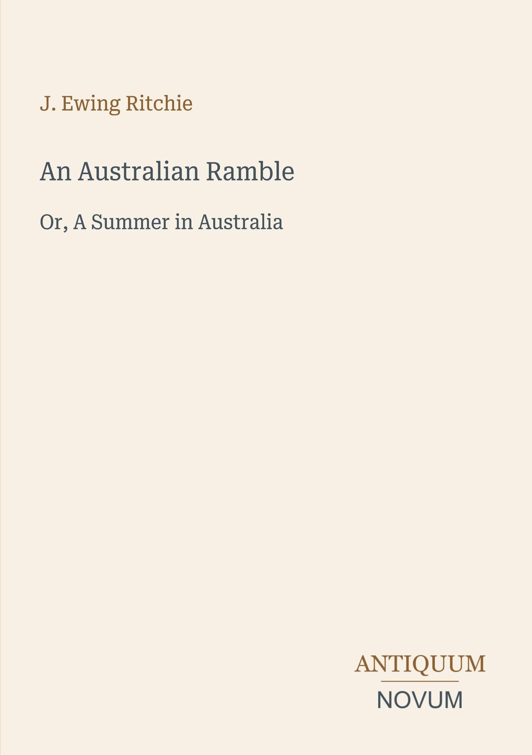 An Australian Ramble