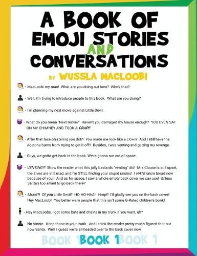 A BOOK OF EMOJI STORIES AND CONVERSATIONS BOOK 1