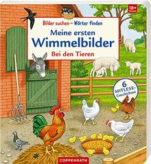 Meine ersten Wimmelbilder: Bei den Tieren (Bilder suchen – Wörter finden)