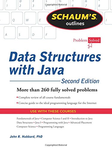 Schaum's Outline of Data Structures with Java (Schaum's Outlines)
