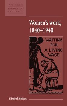 Women's Work, 1840-1940: Waiting for a Living Wace (New Studies in Economic and Social History, Band 6)