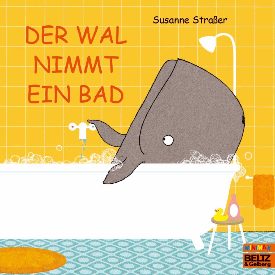Der Wal nimmt ein Bad: Vierfarbiges Bilderbuch (MINIMAX)