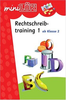 mini LÜK, Übungshefte, Rechtschreibtraining