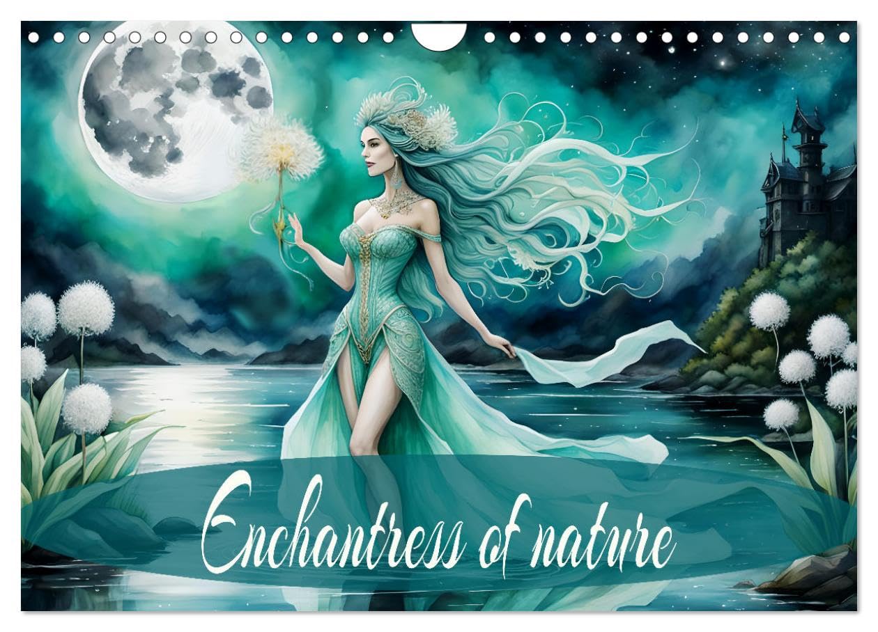 Enchantress of nature (Wall Calendar 2026 DIN A4 landscape), CALVENDO 12 Month Wall Calendar: A whole year of magic and nature.