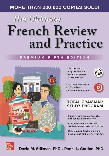 The Ultimate French Review and Practice Premium Fifth Edition - David Stillman Ronni Gordon Kartoniert (TB)