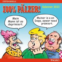 100%-PÄLZER! Kalenner 2023: Monatskalender