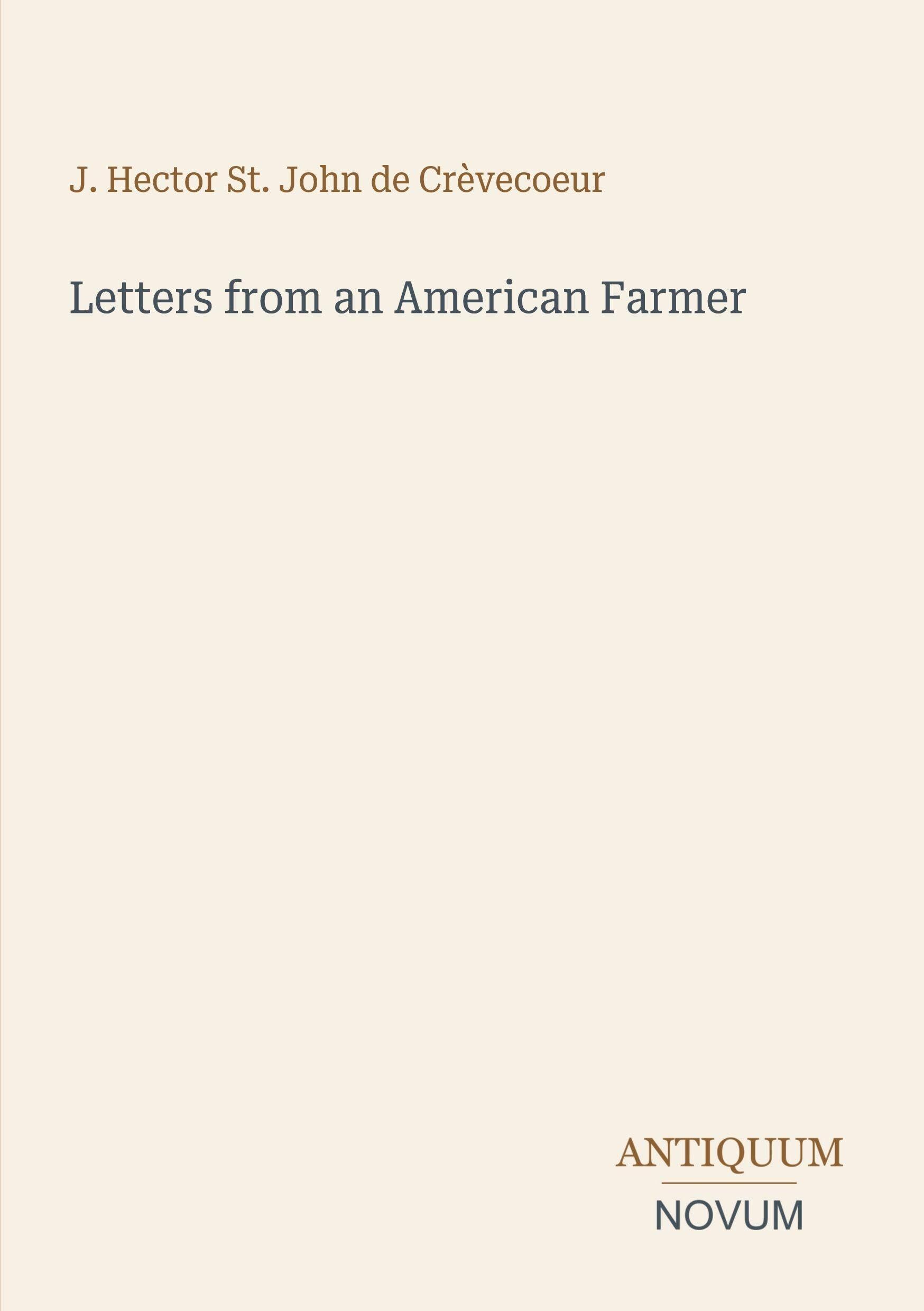 Letters from an American Farmer