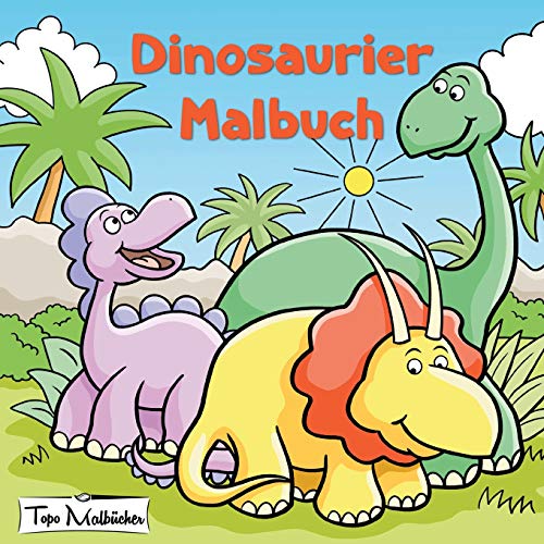 Dinosaurier Malbuch