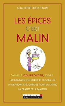 Les épices c'est malin : cannelle, clou de girofle, poivre... leurs bienfaits et toutes leurs utilisations méconnues pour la santé, la beauté et la maison