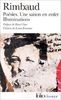 Rimbaud : Poésies - Une saison en enfer - Illuminations (Folio (Gallimard))