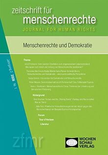 Zeitschrift für Menschenrechte 2008/1. Menschenrechte und Demokratie: Heft 2008/1
