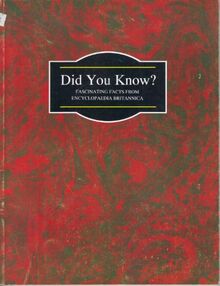 Did You Know ?