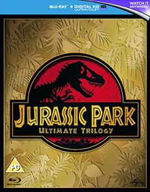 Jurassic Park Trilogy (Blu-ray + UV copy) [2015] [Region Free] von Steven Spielberg | DVD | Zustand sehr gut