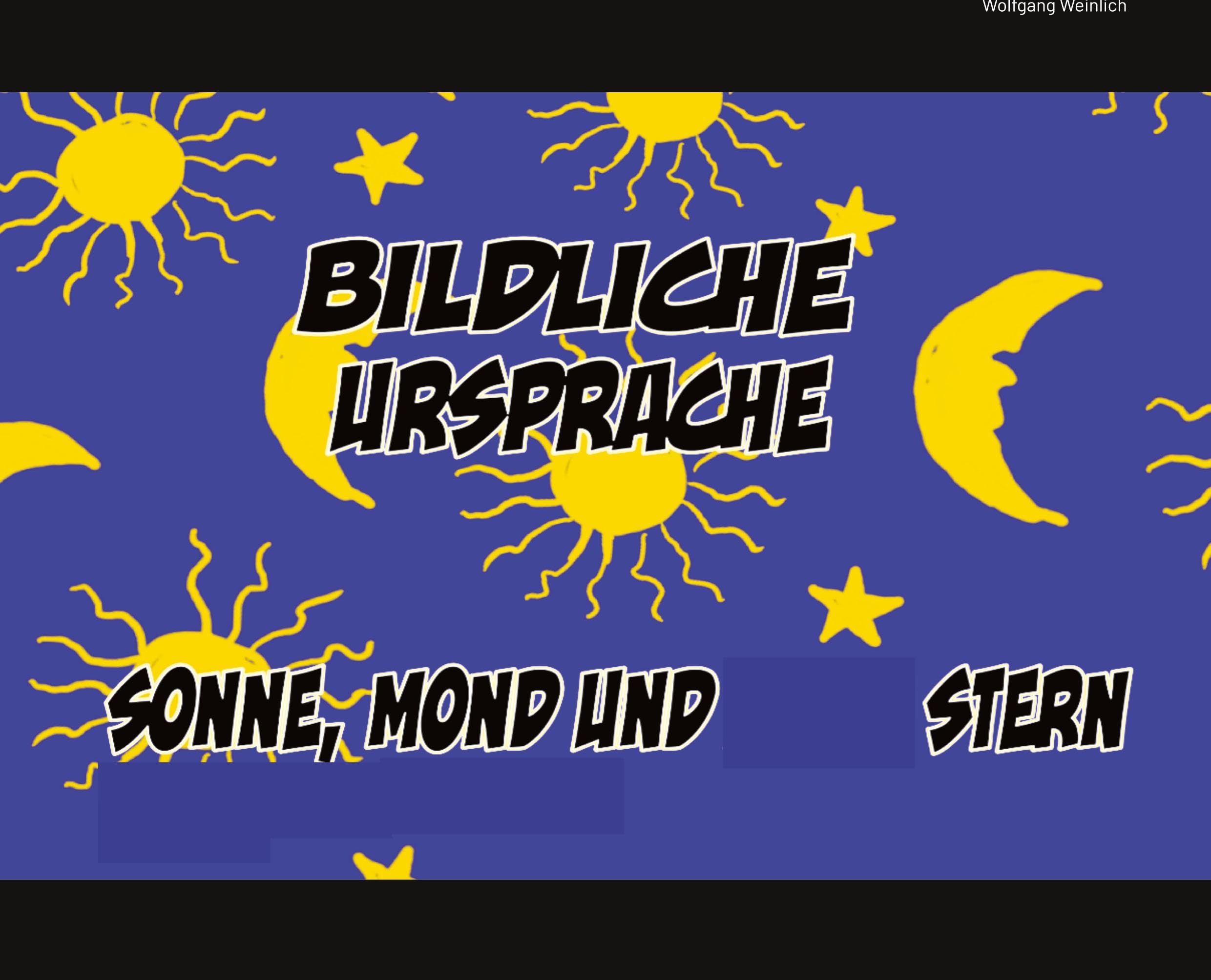 Bildliche Ursprache.: Eine Graphic Novel
