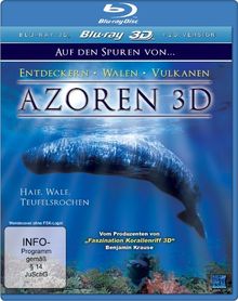 Azoren 3D - Auf den Spuren von Entdeckern, Walen und Vulkanen, Teil 1: Unterwasser - Haie, Wale, Teufelsrochen (3D Version inkl. 2D Version) [3D Blu-ray]