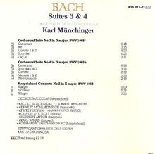 Suites 3 & 4 / Harpsichord Concerto 2