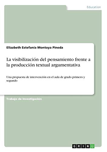 La visibilización del pensamiento frente a la producción textual argumentativa: Una propuesta de intervención en el aula de grado primero y segundo