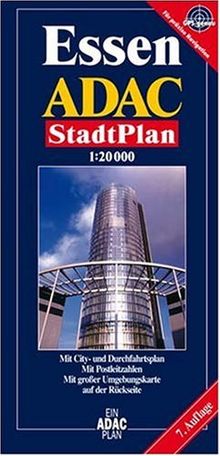 ADAC StadtPlan Essen 1:20 000