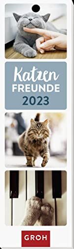 Katzenfreunde 2023: Lesezeichenkalender