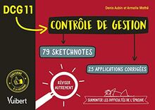 DCG 11 contrôle de gestion : 79 sketchnotes, 25 applications corrigées