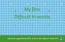 My Box - Difficult th-words